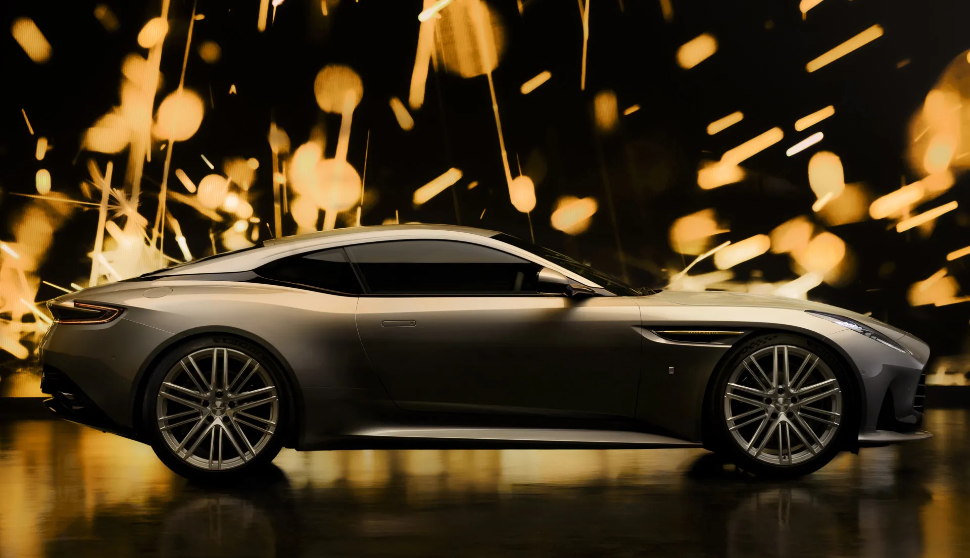 Aston Martin releases DB12 Goldfinger Edition in honor of the 60th anniversary of the movie Goldfinger | Image 1 Aston Martin releases DB12 Goldfinger Edition in honor of the 60th anniversary of the movie Goldfinger (2024 aston martin db12 goldfinger edition 100945169 h)
