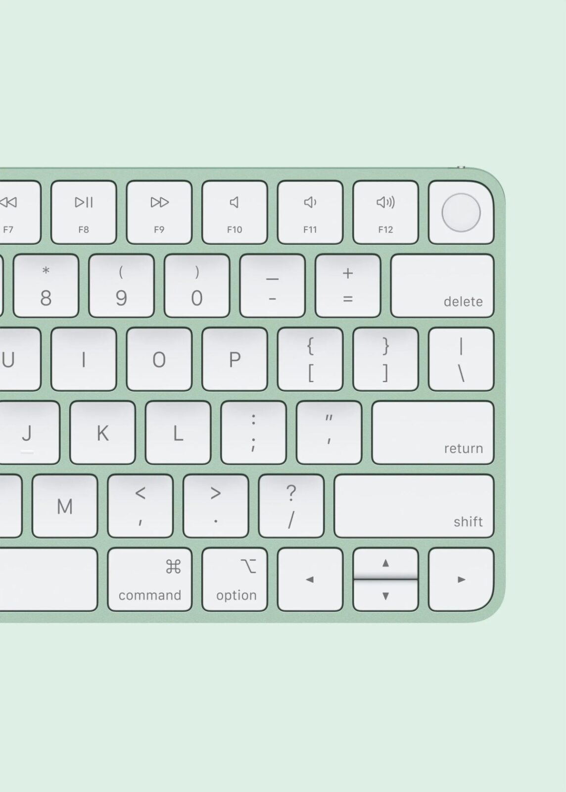 Apple unveiled a new 24-inch iMac with M4 chip and nanoglass | Image 5 Apple unveiled a new 24-inch iMac with M4 chip and nanoglass (apple imac m4 green magic keyboard photogrid.jpg.xlarge 2x scaled)