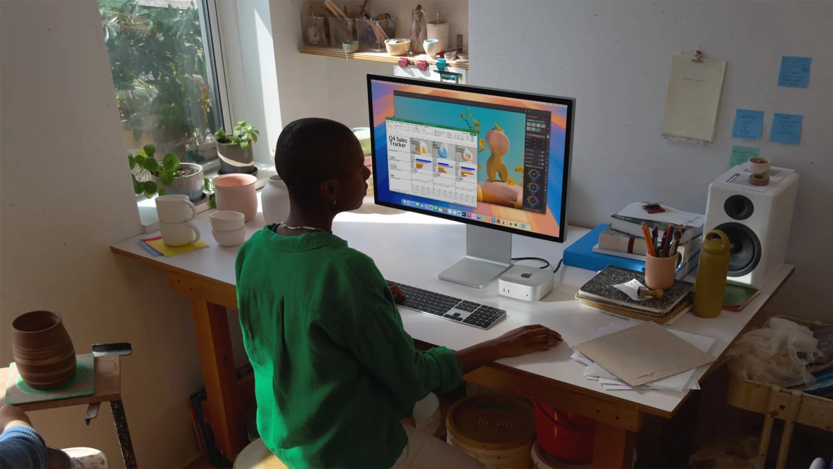 Apple unveils new compact Mac Mini with first redesign since 2010 | Image 4 Apple unveils new compact Mac Mini with first redesign since 2010 (apple mac mini lifestyle small)