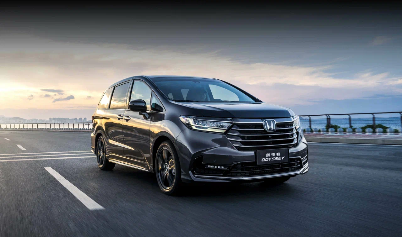 New generation Honda Odyssey enters the Russian market
