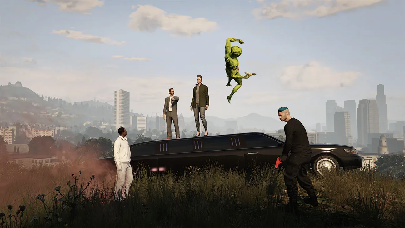 A documentary film shot entirely in GTA Online has been released to theaters