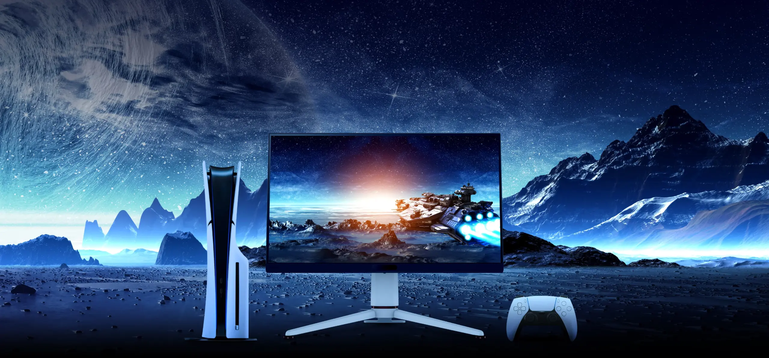 BenQ EX271U gaming monitor with a diagonal of 27 inches is presented
