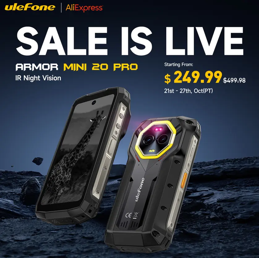 Ulefone Armor Mini 20T Pro and Armor Mini 20 Pro: the world's first 5G-enabled rugged mini smartphones | Image 2 Ulefone Armor Mini 20T Pro and Armor Mini 20 Pro: the world's first 5G-enabled rugged mini smartphones (image 100)