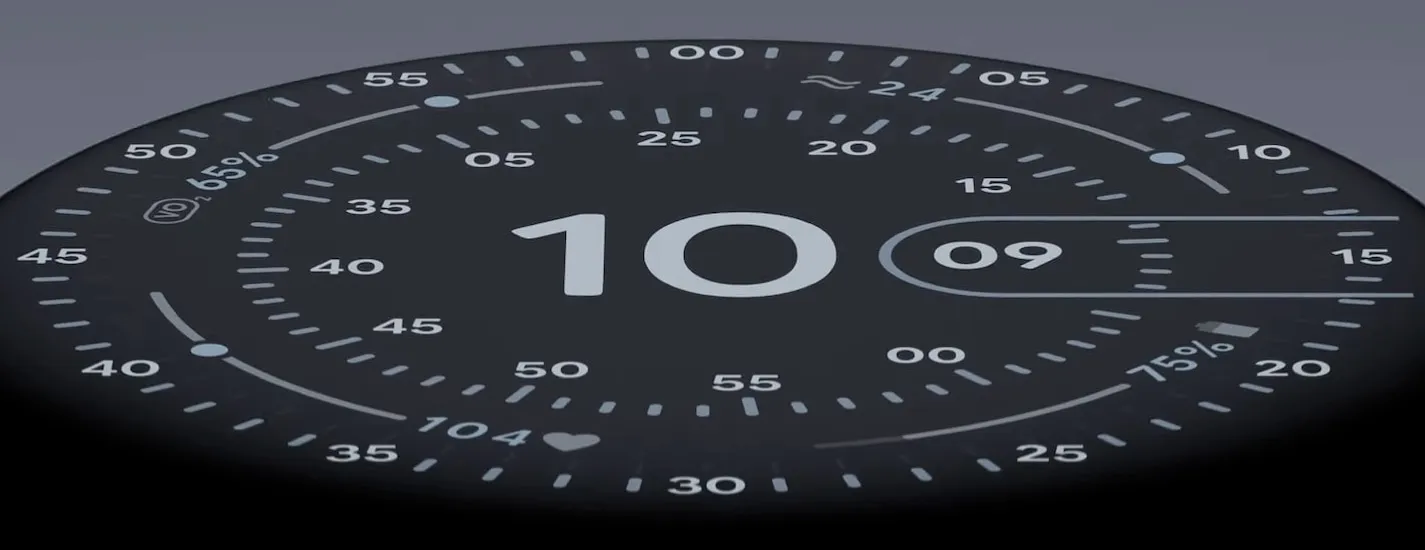 Pixel Watch 3 design video reveals unannounced Concentric dial refresh | Image 2 Pixel Watch 3 design video reveals unannounced Concentric dial refresh (pixel watch 3 concentric zoom 1.jpg)