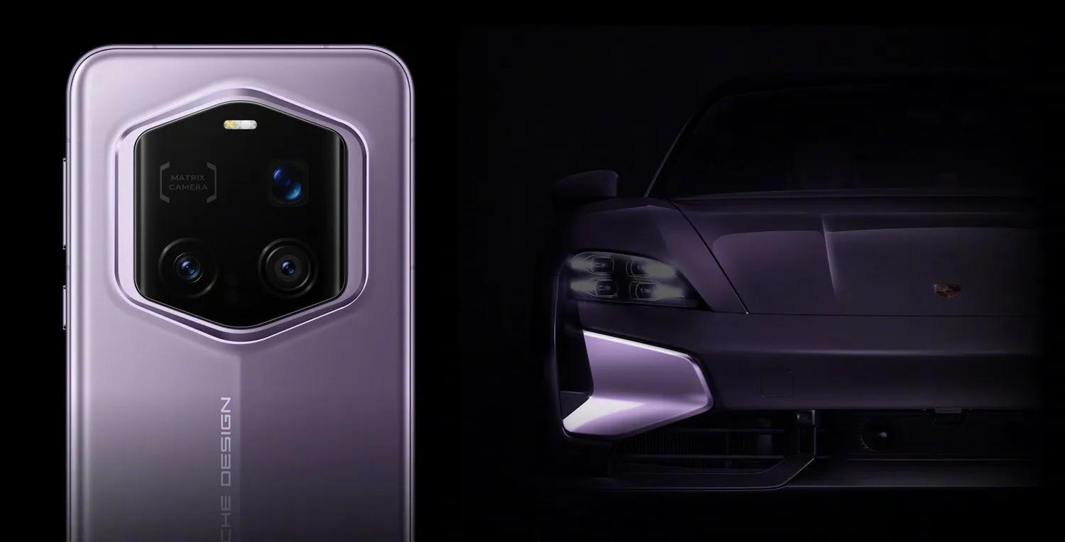 The teasers show Honor Magic7 RSR smartphone in Porsche Design version