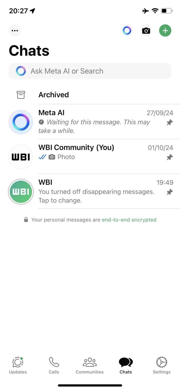 WhatsApp will be able to view past statuses like social media | Image 2 WhatsApp will be able to view past statuses like social media (wa view previously seen status updates chats tab ios ezgif.com webp to jpg converter)
