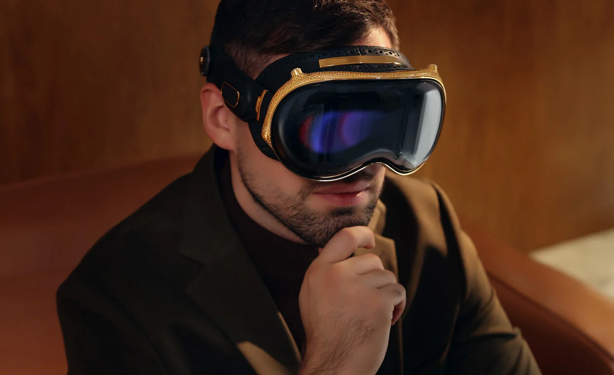 Caviar unveiled the world’s first custom version of the Apple Vision Pro