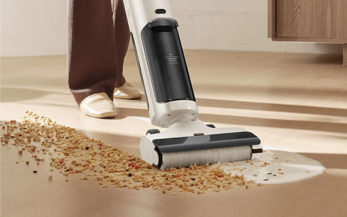 Xiaomi unveiled the Mijia Wireless Floor Scrubber 4C cordless vacuum cleaner