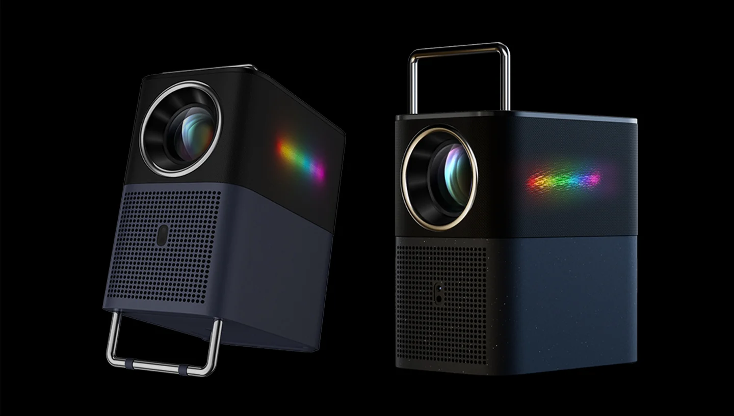 TCL unveiled the A1 compact projector with Google TV support and portable design