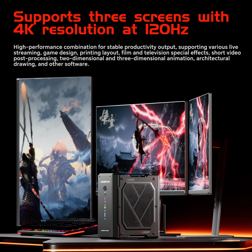 Aoostar unveils Godx mini-PC with AMD Ryzen 9 6900HX and Radeon RX 6600 LE | Image 1 Aoostar