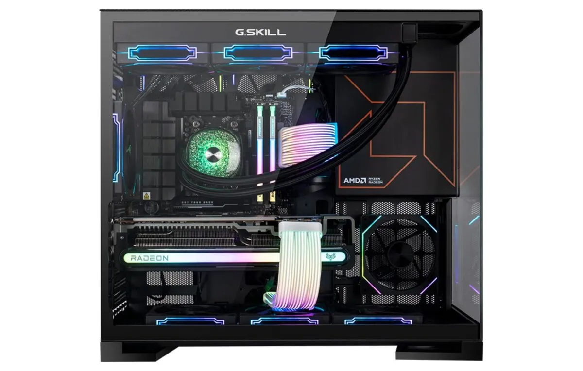 AMD releases its own Ryzen 7 9800X3D desktop PC with GeForce RTX 40 graphics card | Image 1 AMD