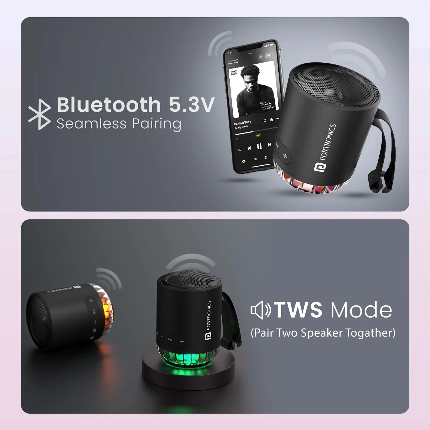 Portronics unveiled the SoundPot and SoundPot Pro compact Bluetooth speakers | Image 3 Portronics unveiled the SoundPot and SoundPot Pro (3 2) compact Bluetooth speakers