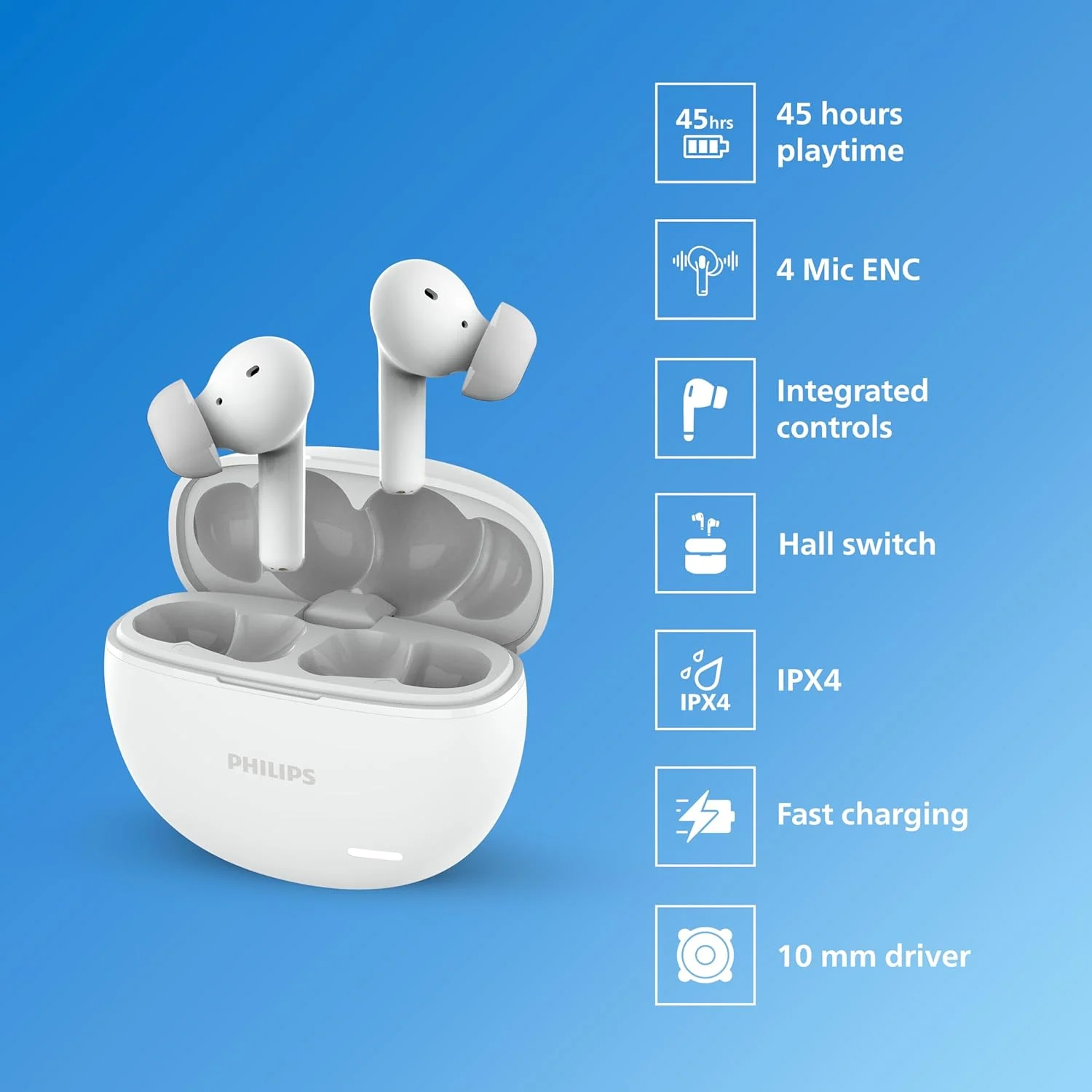 Philips launched affordable TWS headphones with long battery life in India | Image 2 Philips launched affordable TWS headphones with long battery life in India (71i6wvgl7cl)