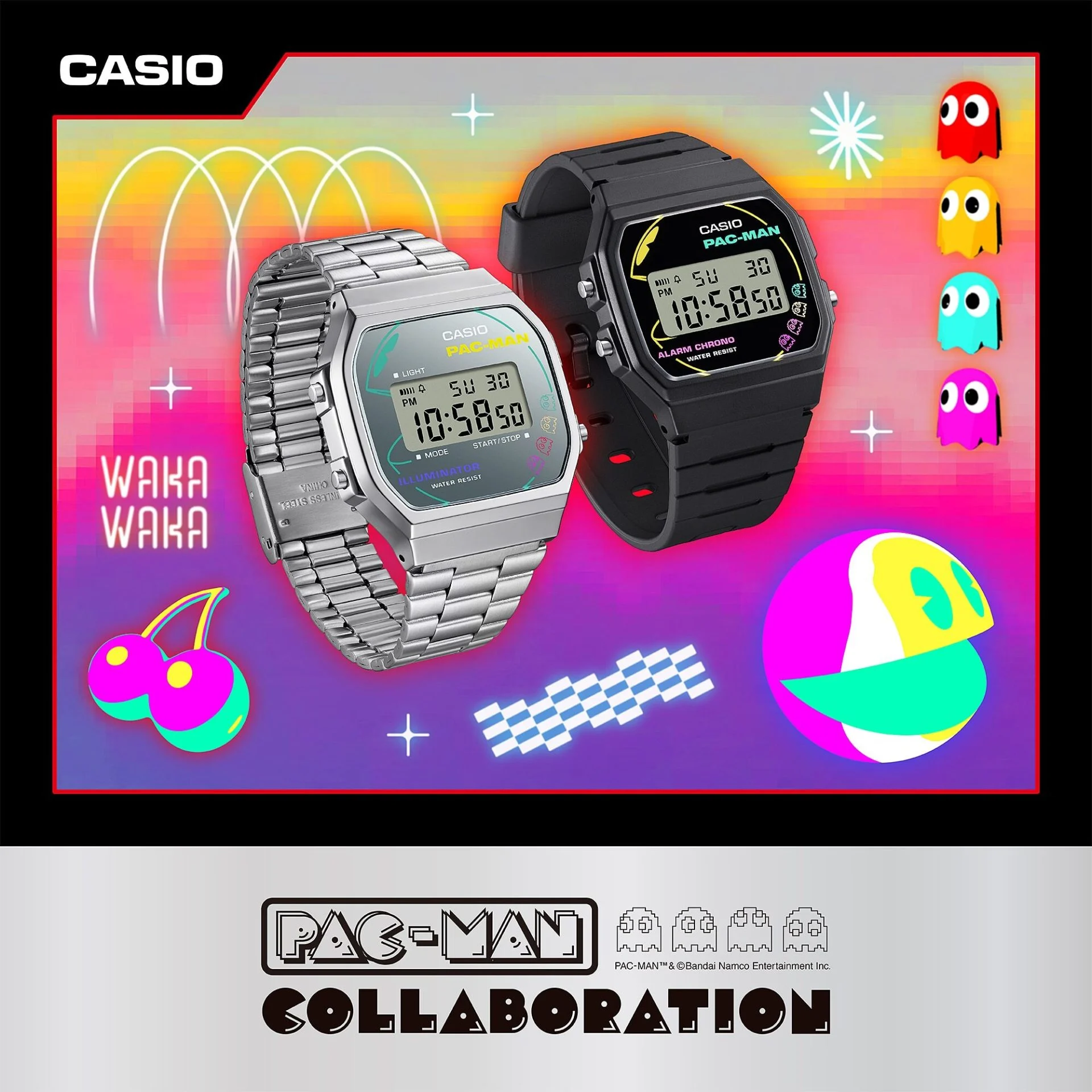 Casio releases watch collection in honor of Pac-Man's 45th anniversary | Image 1 Casio