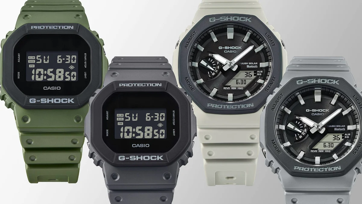 Casio G-SHOCK Urban Utility Series: an eco-friendly watch for urban life introduced