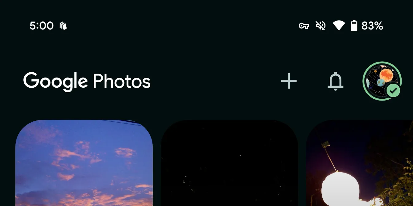 Google Photos for Android now uses a semi-transparent status bar | Image 1 Google Photos for Android now uses a semi-transparent status bar (google photos 7.6 status bar 2.jpg)