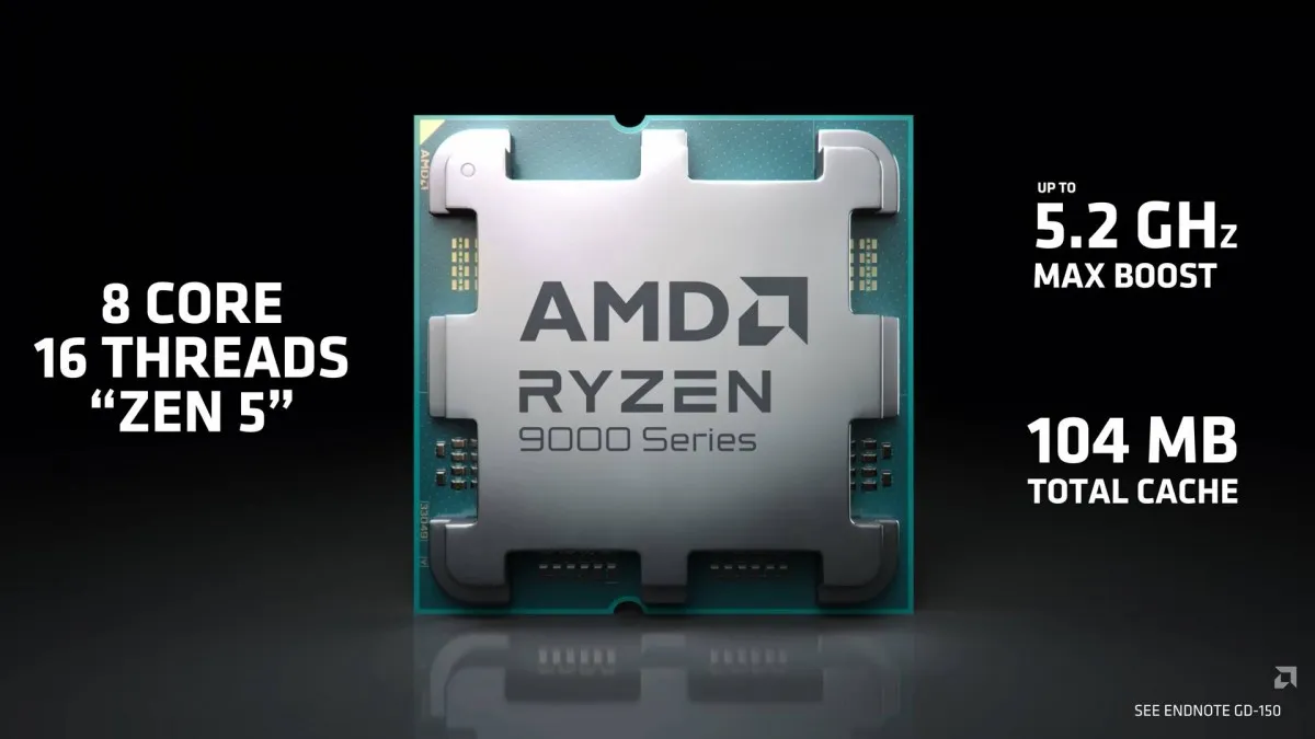 AMD unveiled the Ryzen 7 9800X3D | Image 1 AMD unveiled the Ryzen 7 9800X3D processor