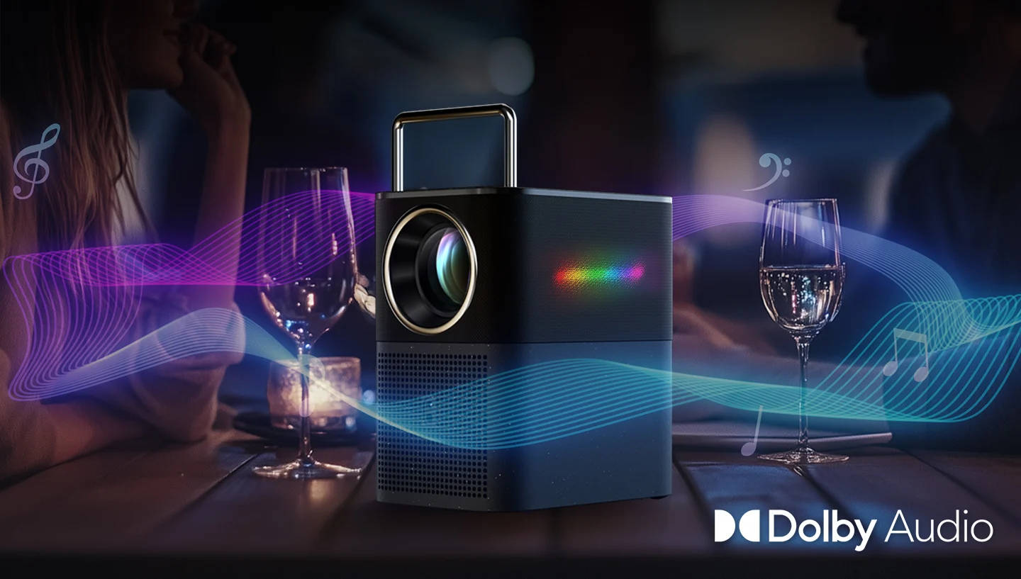 TCL unveils compact A1 projector with Google TV support and portable design | Image 1 TCL