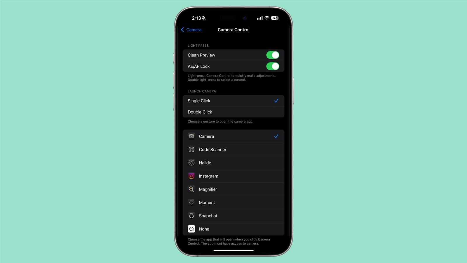 All new iOS 18.2 Beta features: Apple Intelligence, advanced settings and new features | Image 9 All new iOS 18.2 Beta features: Apple Intelligence, advanced settings and new features (ios 18 2 ae af lock camera control)