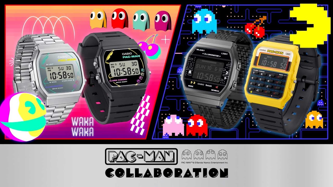 Casio launches watch collection in honor of Pac-Man’s 45th anniversary Casio launches watch collection in honor of Pac-Man’s 45th anniversary