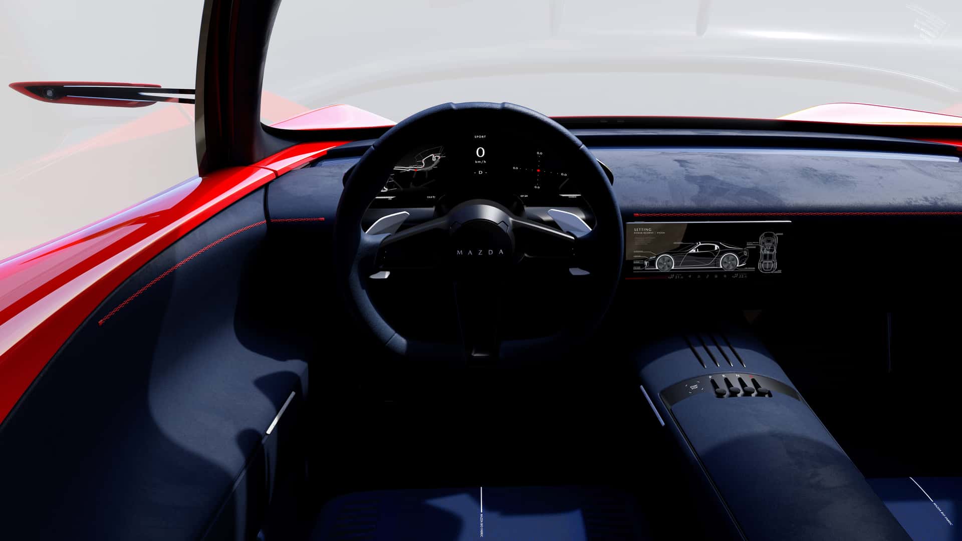 Mazda prepares to produce a gorgeous Iconic SP sports car concept | Image 9 Mazda prepares to produce a gorgeous Iconic SP sports car concept (mazda iconic sp concept interior steering wheel)