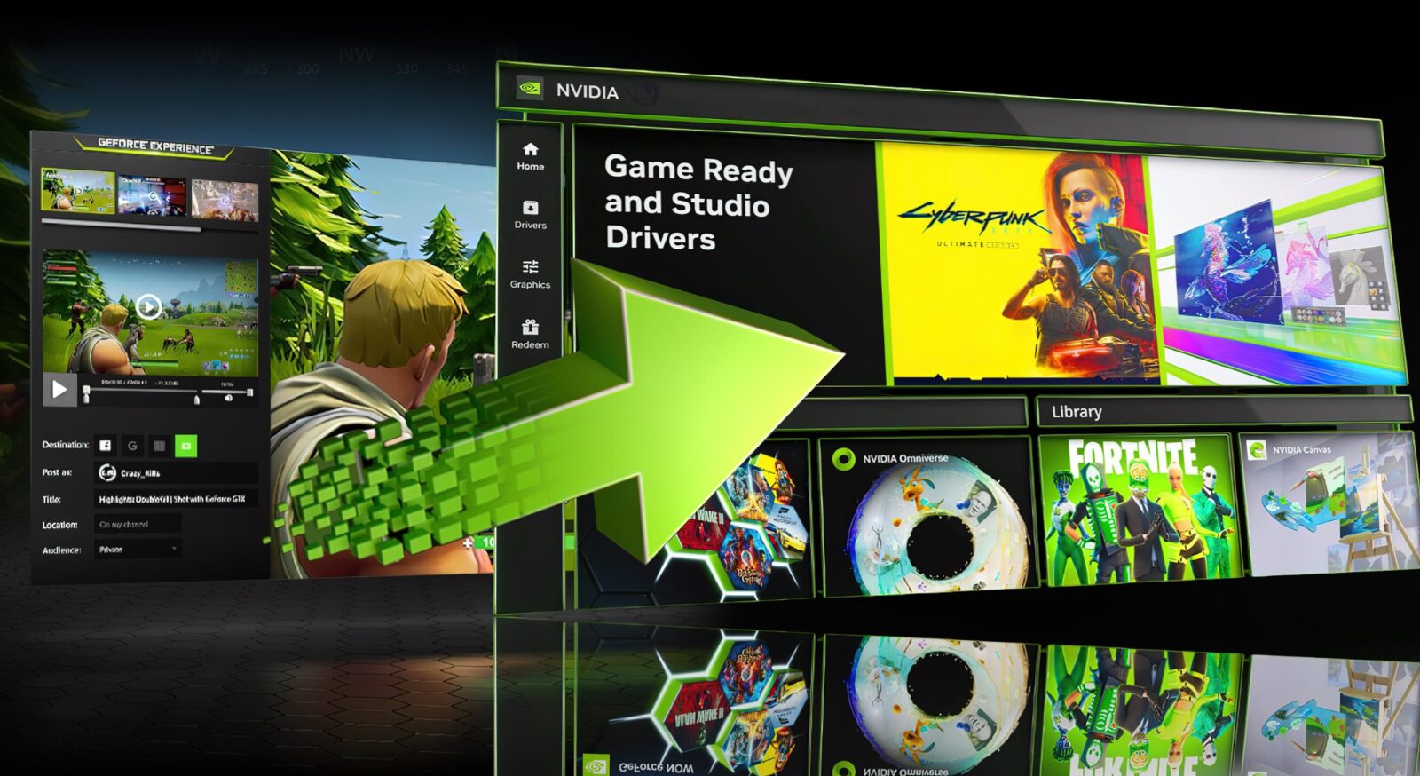NVIDIA has released a stable version of a new application that integrates GeForce Experience and Control Panel NVIDIA has released a stable version of a new application that integrates GeForce Experience and Control Panel