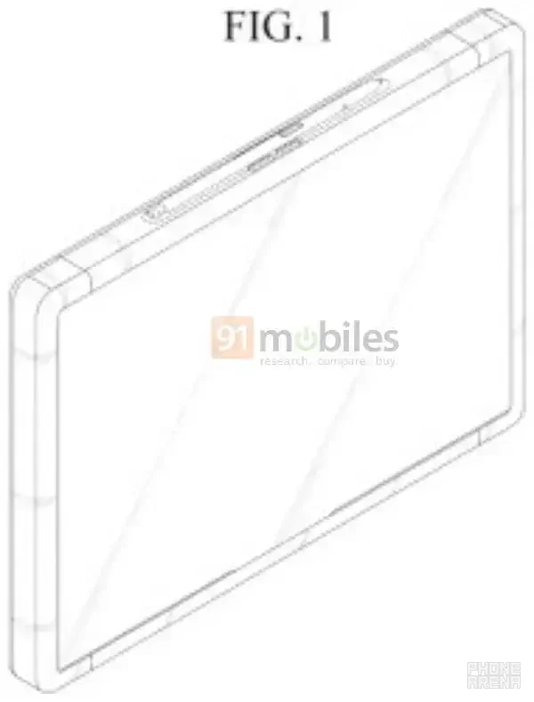 New Samsung patent shows off sliding screen tablet | Image 4 New Samsung patent shows off sliding screen tablet (samsung tablet rollable patent 1)