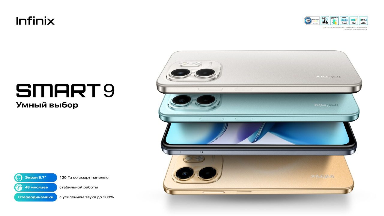 Infinix HOT 50 Pro+ debuted in Russia | Image 4 Infinix HOT 50 Pro+ debuted in Russia (smart 9 kv)