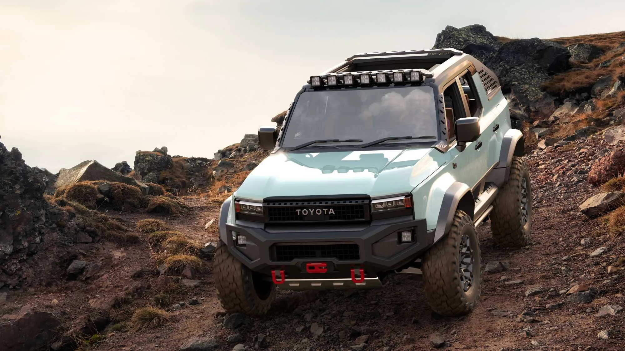 Toyota unveils ROX concept: open and brutal Land Cruiser | Image 6 Toyota unveils ROX concept: open and brutal Land Cruiser (toyota land cruiser rox concept)