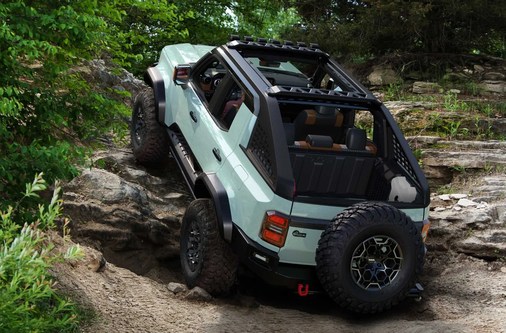Toyota unveils ROX concept: open and brutal Land Cruiser | Image 1 Toyota unveils ROX concept: open and brutal Land Cruiser ()