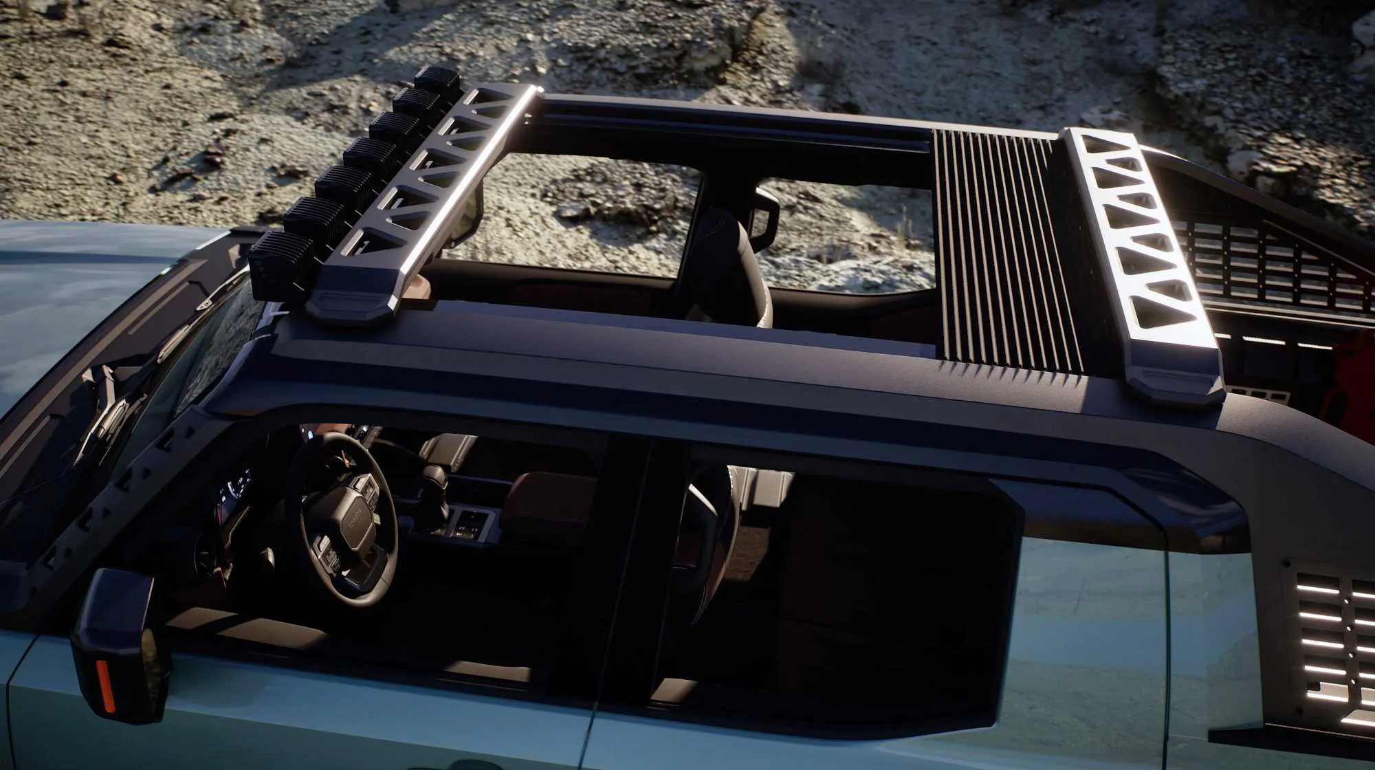 Toyota unveils ROX concept: open and brutal Land Cruiser | Image 2 Toyota unveils ROX concept: open and brutal Land Cruiser ()