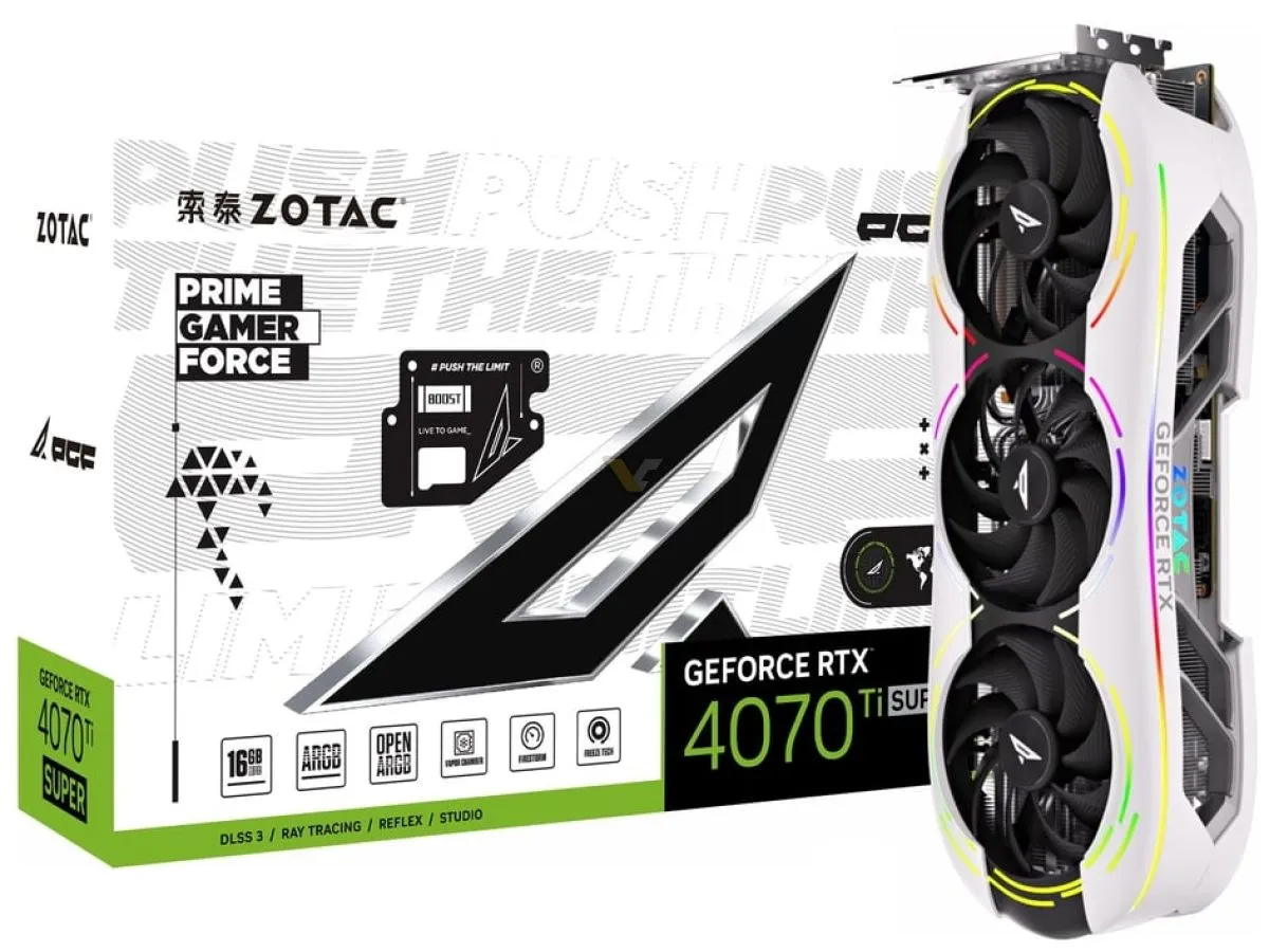 ZOTAC releases 38cm GeForce RTX 4070 Ti SUPER graphics card with AD102 GPU | Image 1 ZOTAC