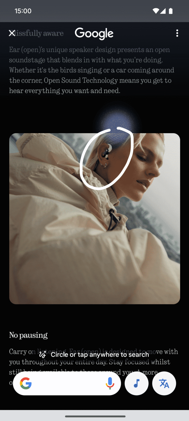 Nothing smartphones get long-awaited Circle to Search | Image 2 Nothing smartphones get long-awaited Circle to Search feature (1735211874 84734 img v3 02hu a96c88a7 b216 44e6 a46b 7f64774471eh)