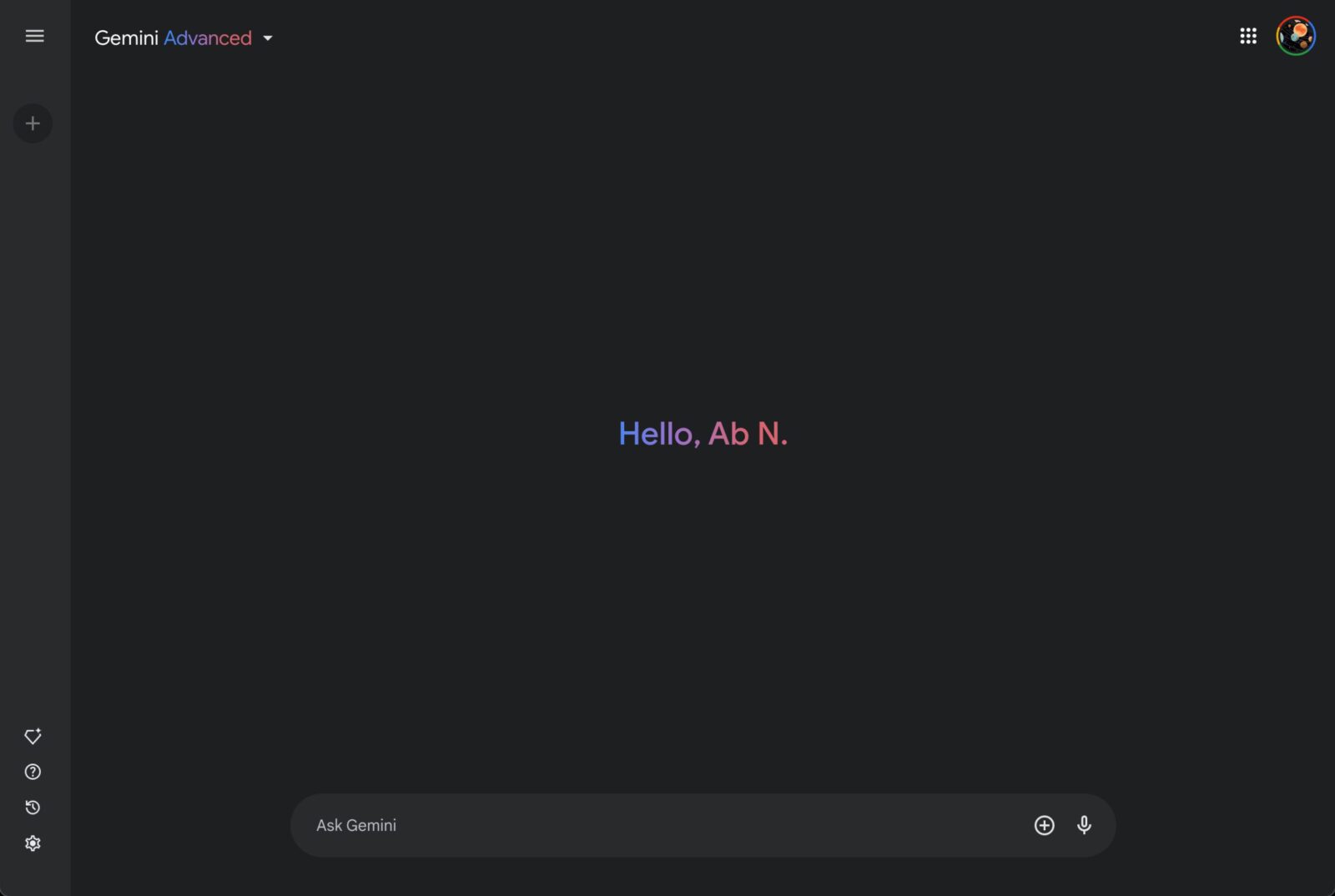 Gemini interface updates: changes to the website and Android app