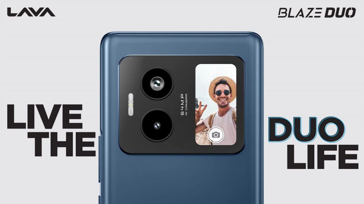 Lava announced Blaze Duo with dual AMOLED displays | Image 1 Lava