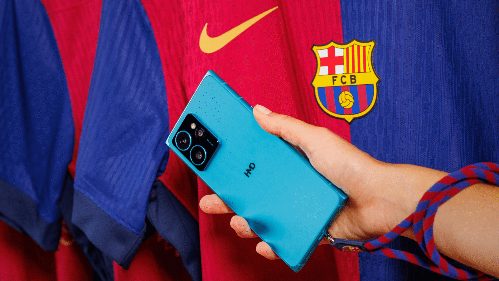 HMD Global launched a smartphone in collaboration with FC Barcelona