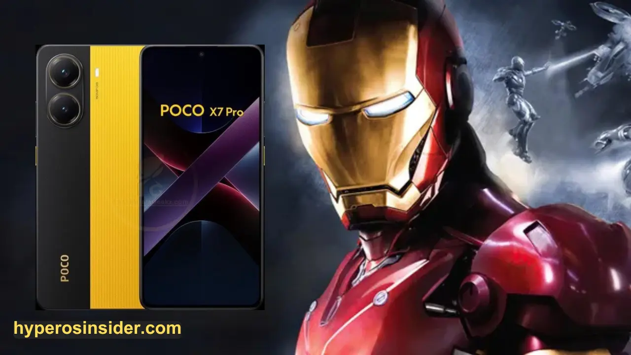 Poco is preparing to launch the Poco X7 Pro Iron Man Edition smartphone
