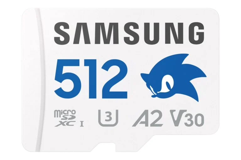 Samsung releases microSD card collection in honor of Sonic the Hedgehog | Image 2 Samsung releases microSD card collection in honor of Sonic the Hedgehog (samsung sonic microsd 3 768x512 1)