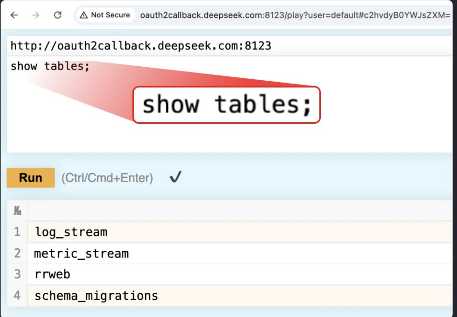 DeepSeek database leaked online: open data gave full control of the system | Image 2 DeepSeek database leaked online: open data gave full control of the system (1738185067 screenshot 2025 01 29 at 23 09 31.png)