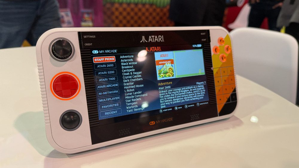 CES 2025: Atari reveals GameStation Go handheld gaming console CES 2025: Atari reveals GameStation Go handheld gaming console
