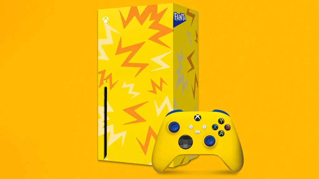 Xbox and Fanta team up for a colorful campaign with unique prizes