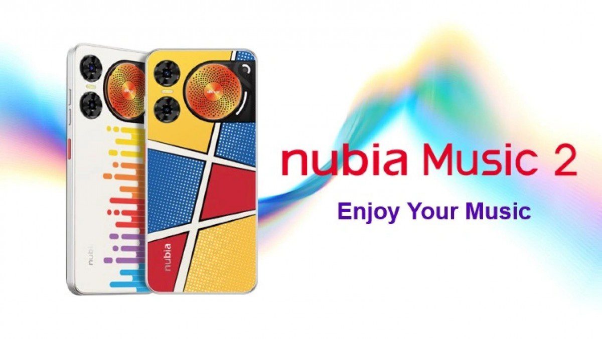 ZTE unveiled the nubia Music 2 smartphone with improved sound and stylish design