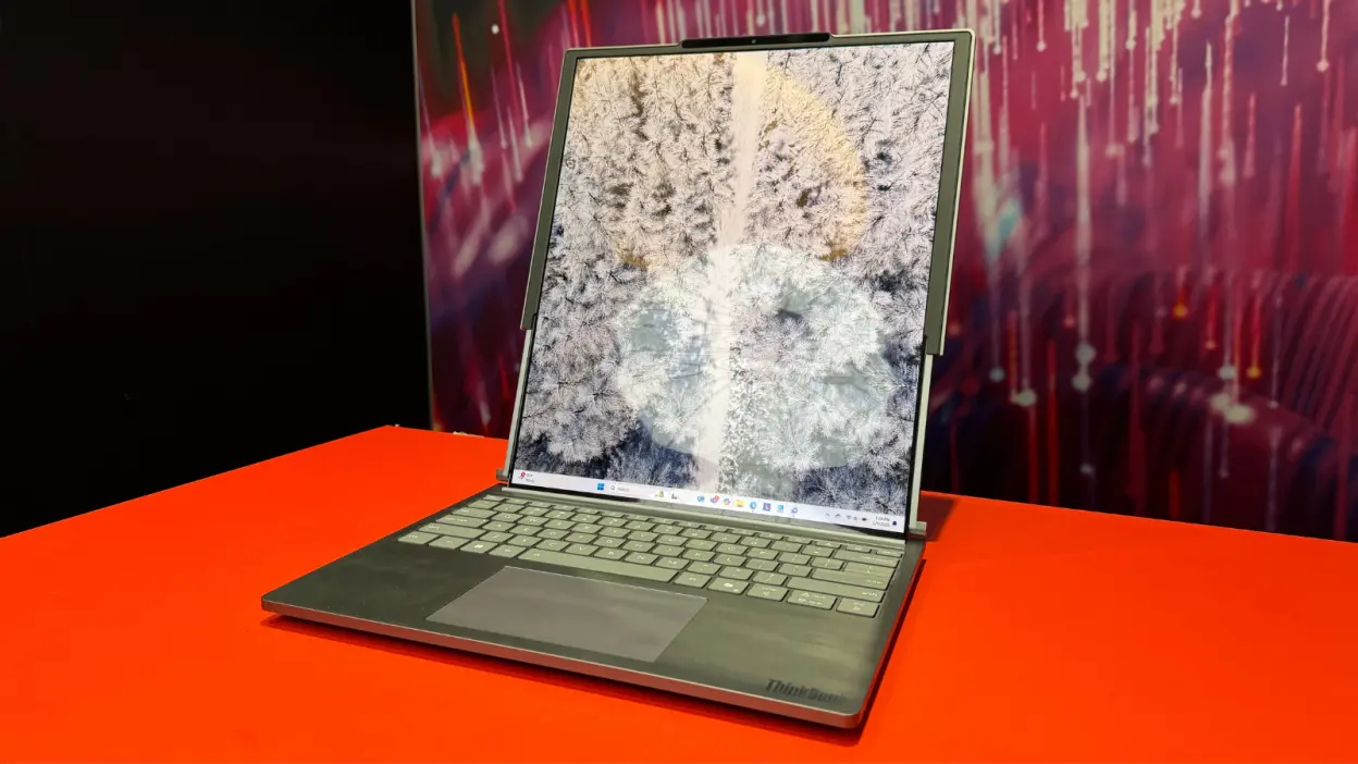 CES 2025: Lenovo revealed the ThinkBook Plus Gen 6 laptop with a folding screen from Samsung Display CES 2025: Lenovo revealed the ThinkBook Plus Gen 6 laptop with a folding screen from Samsung Display