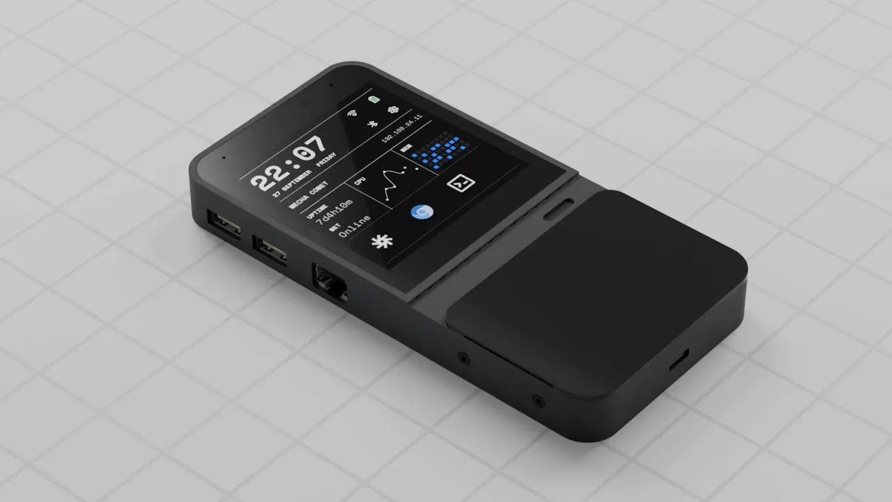 CES 2025: Mecha Systems announces Comet, a modular handheld computer for both engineers and roboticists