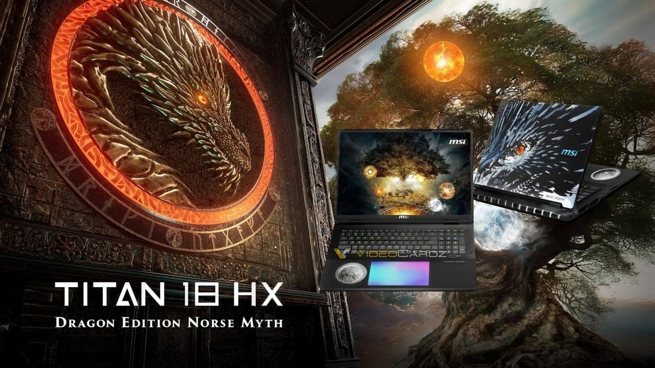 CES 2025: MSI Titan 18 HX Dragon Edition gaming laptop with top-end specs released