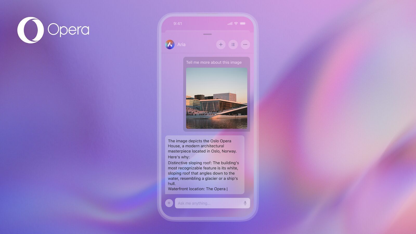 Opera simplifies access to Aria AI assistant and adds new features | Image 1 Opera