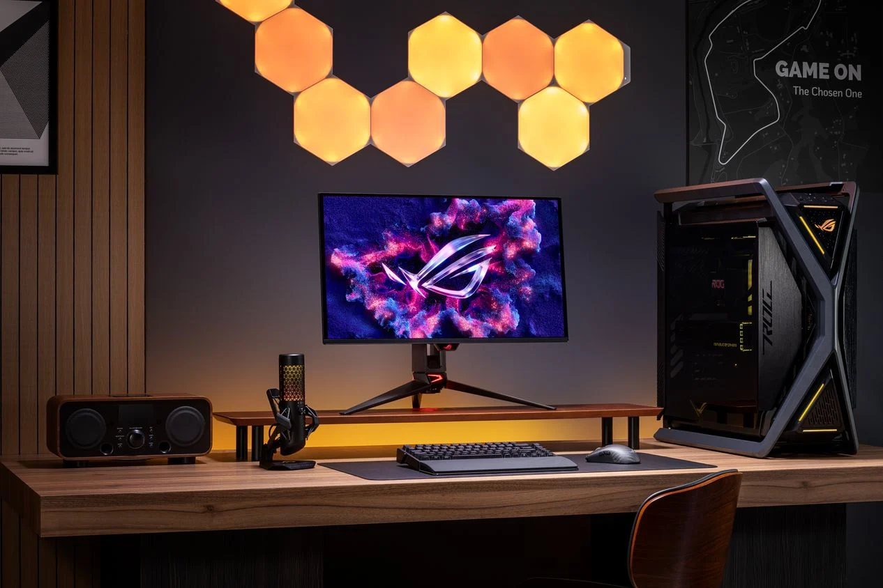 ASUS unveils first 27-inch 4K OLED gaming monitor