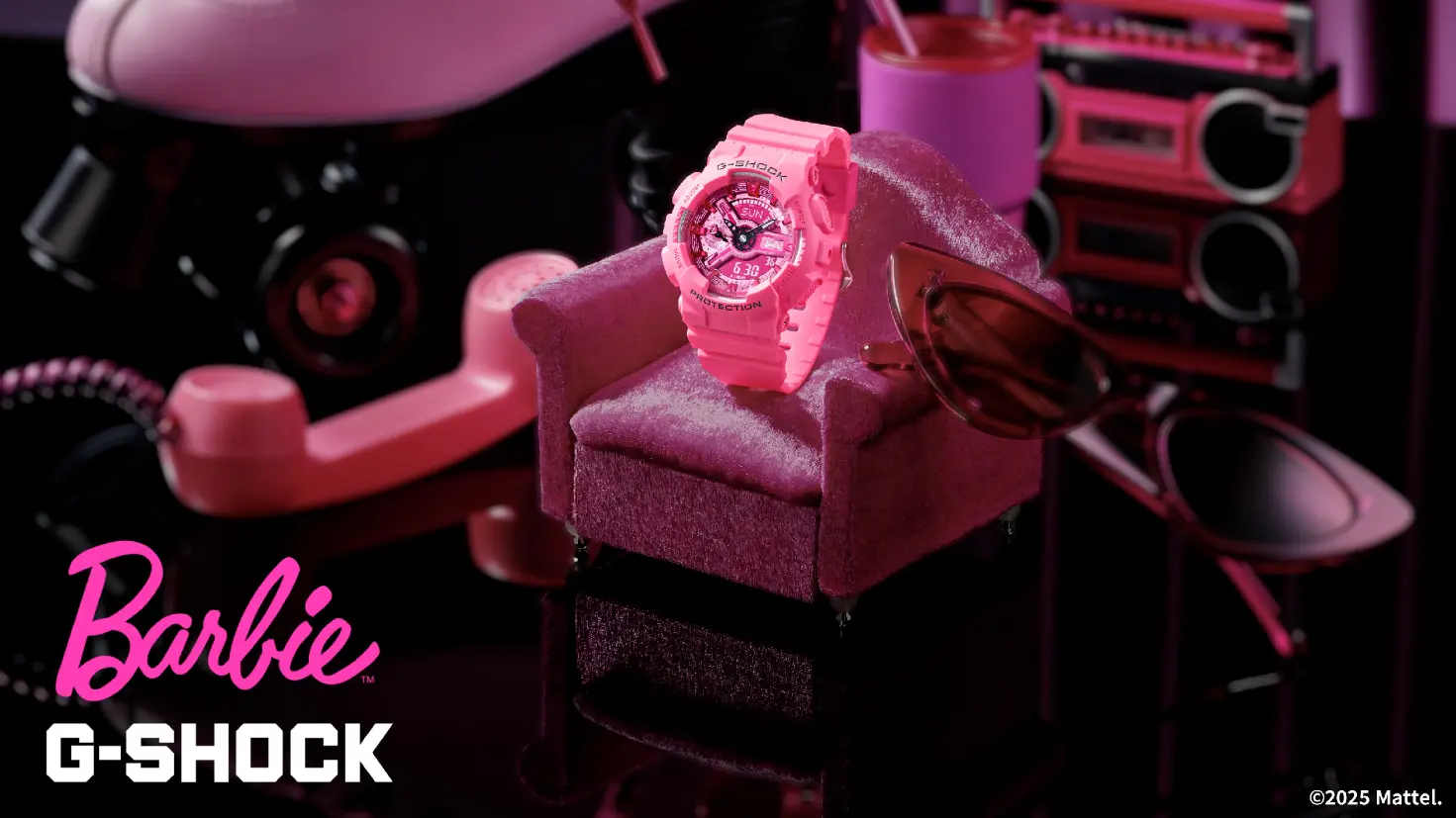 Casio releases Barbie version of G-Shock watch