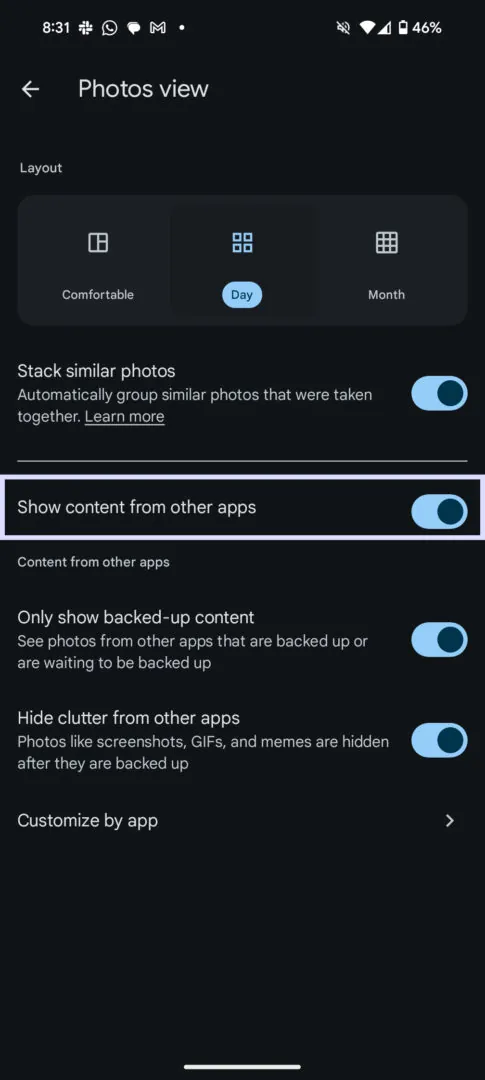 Google Photos gets an update to filter content from third-party apps | Image 1 Google Photos gets an update to filter content from third-party apps (1)