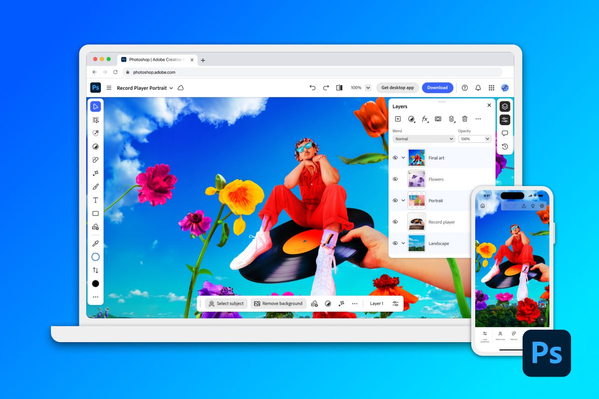 Adobe Photoshop is now on the iPhone